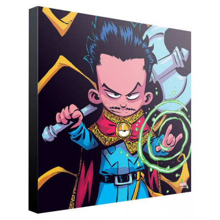 Doctor Strange by Skottie Young 30 x 30 cm Marvel drevený obraz